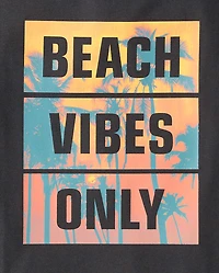 Boys Beach Vibes Only Graphic Tee