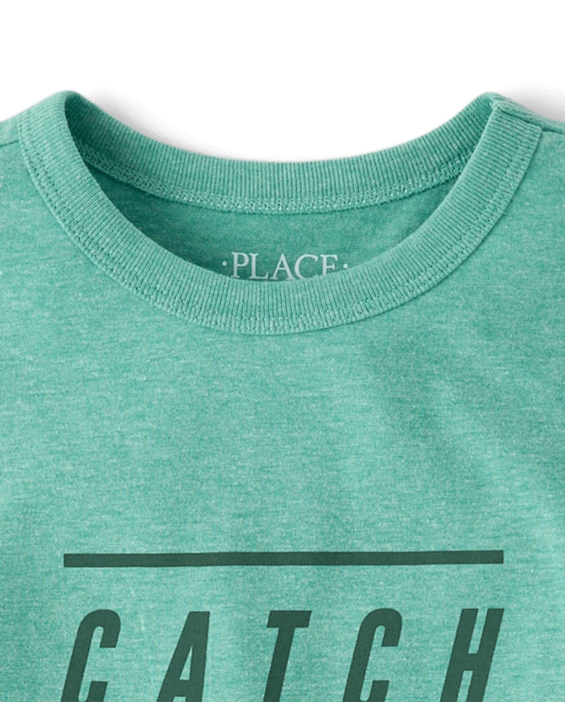 Boys Catch My Vibe Graphic Tee