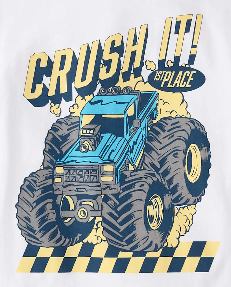 Boys Monster Truck Graphic Tee
