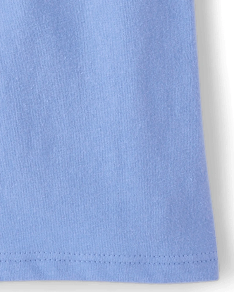 T-shirt graphique papillon pour filles