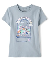 Girls Claw Machine Graphic Tee
