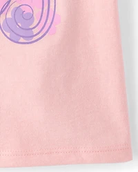 Baby And Toddler Girls Unicorn Graphic Tee