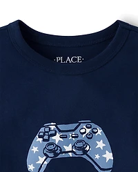 Boys Americana Video Game Graphic Tee
