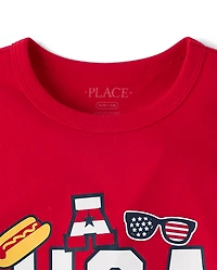 Boys USA Graphic Tee
