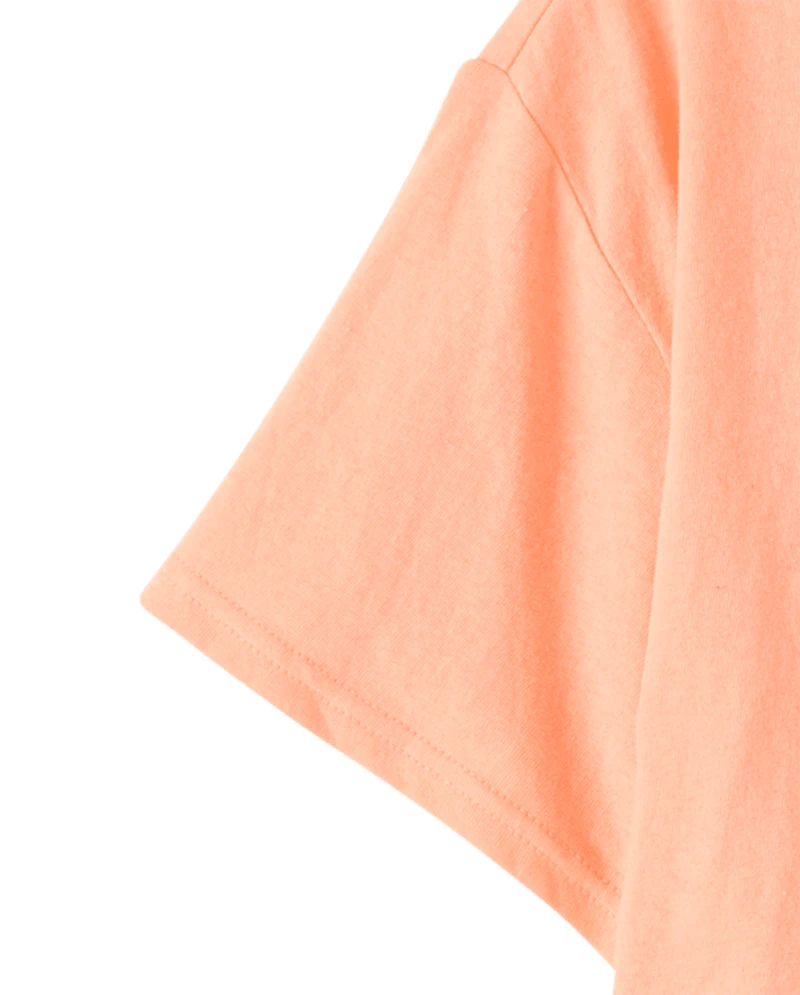 Girls Vacay Vibes Relaxed Cropped Graphic Tee