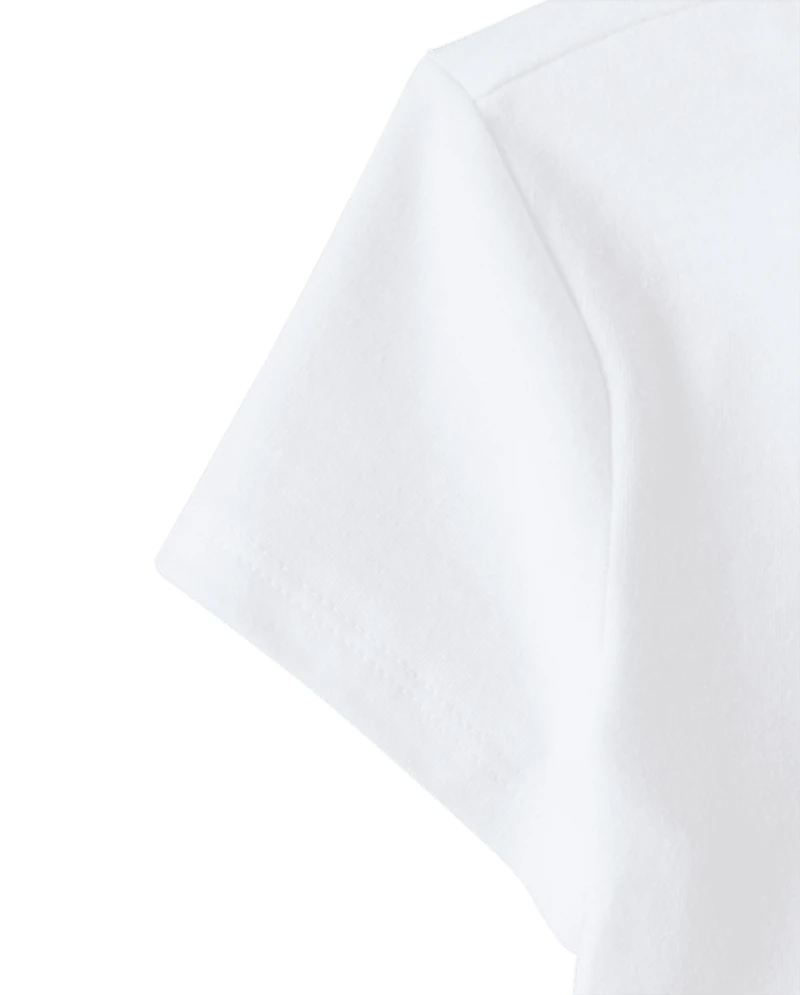 Girls Canada Maple Leaf Graphic Tee