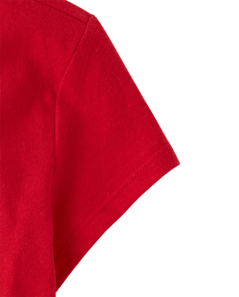 Girls Canada Bow Graphic Tee