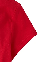 Girls Canada Bow Graphic Tee