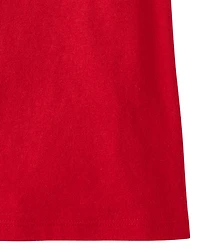 T-shirt graphique nœud papillon Canada pour filles
