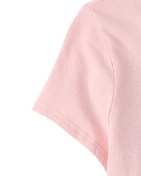Baby And Toddler Girls Americana Bows Graphic Tee