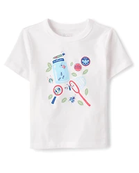 Baby And Toddler Boys Bug Catcher Graphic Tee