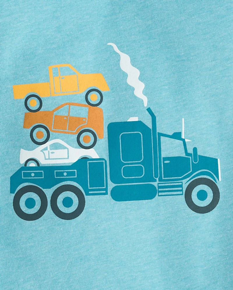 Baby And Toddler Boys Pickup Truck Graphic Tee