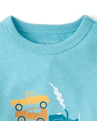 Baby And Toddler Boys Pickup Truck Graphic Tee