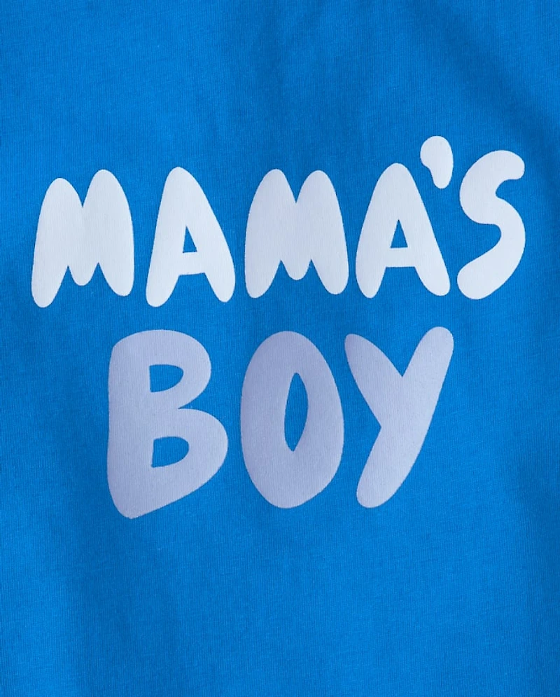 Baby And Toddler Boys Mama's Boy Graphic Tee