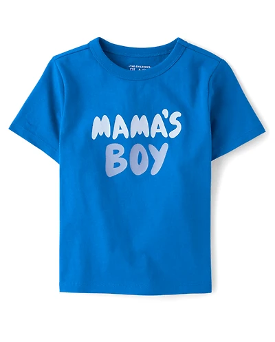 Baby And Toddler Boys Mama's Boy Graphic Tee