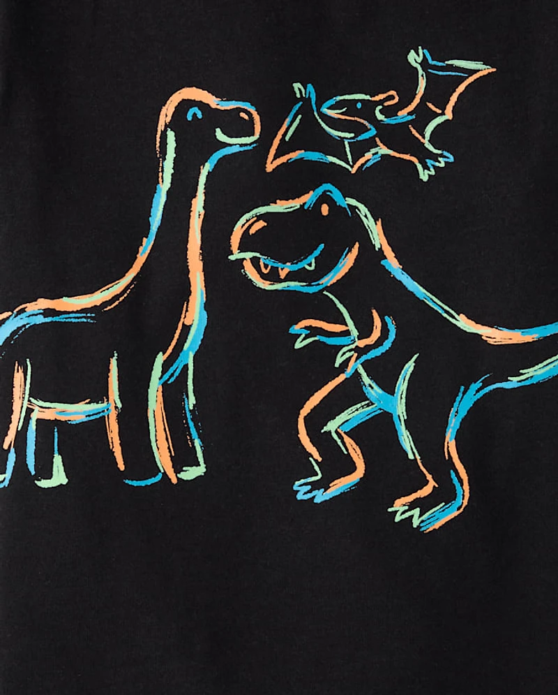 Baby And Toddler Boys Dino Graphic Tee