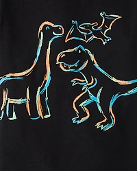 Baby And Toddler Boys Dino Graphic Tee