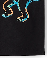 Baby And Toddler Boys Dino Graphic Tee