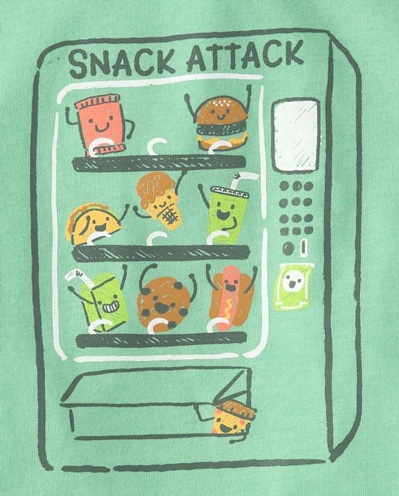 Baby And Toddler Boys Vending Machine Graphic Tee