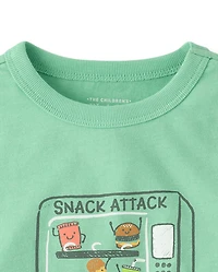 Baby And Toddler Boys Vending Machine Graphic Tee