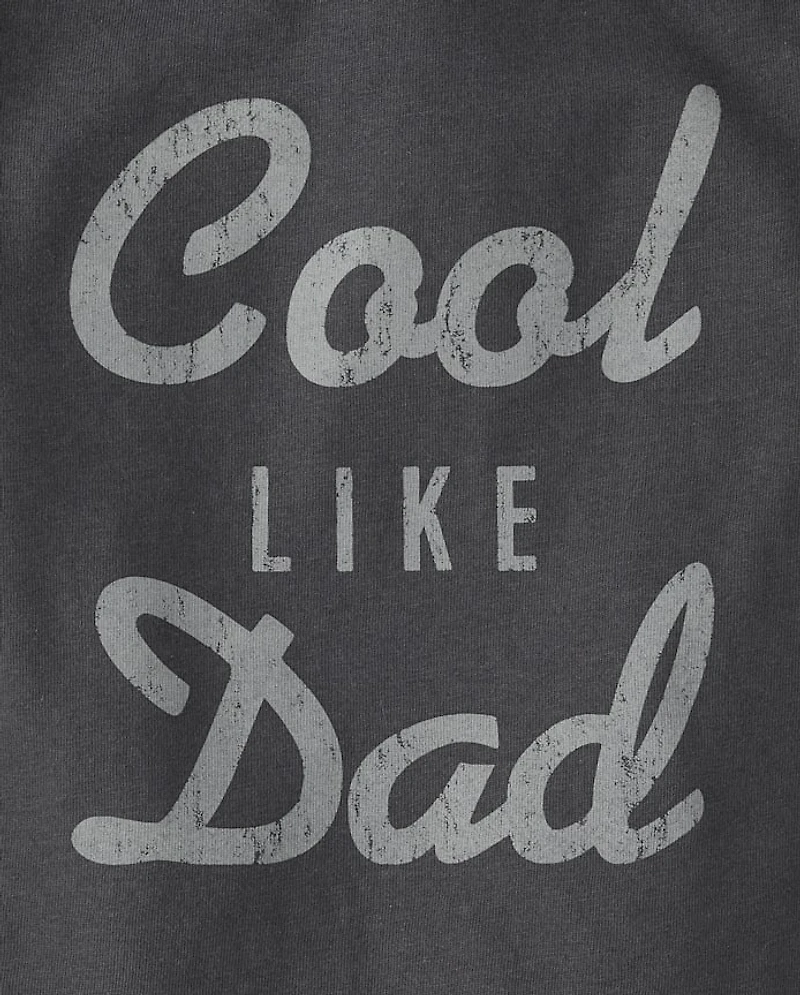 Baby And Toddler Boys Cool Like Dad Graphic Tee