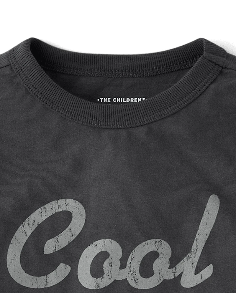 Baby And Toddler Boys Cool Like Dad Graphic Tee