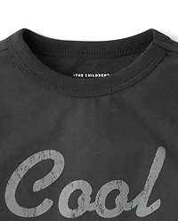 Baby And Toddler Boys Cool Like Dad Graphic Tee