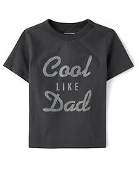 Baby And Toddler Boys Cool Like Dad Graphic Tee