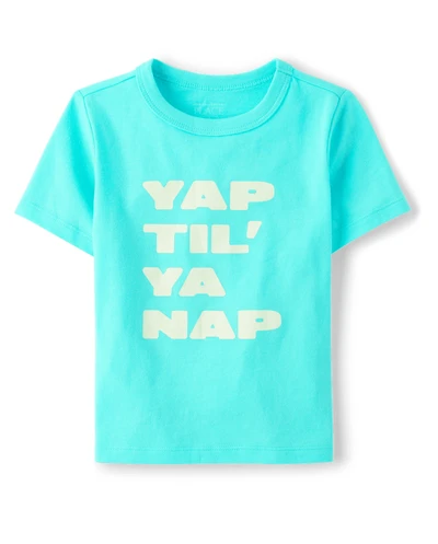 Baby And Toddler Boys Yap Graphic Tee