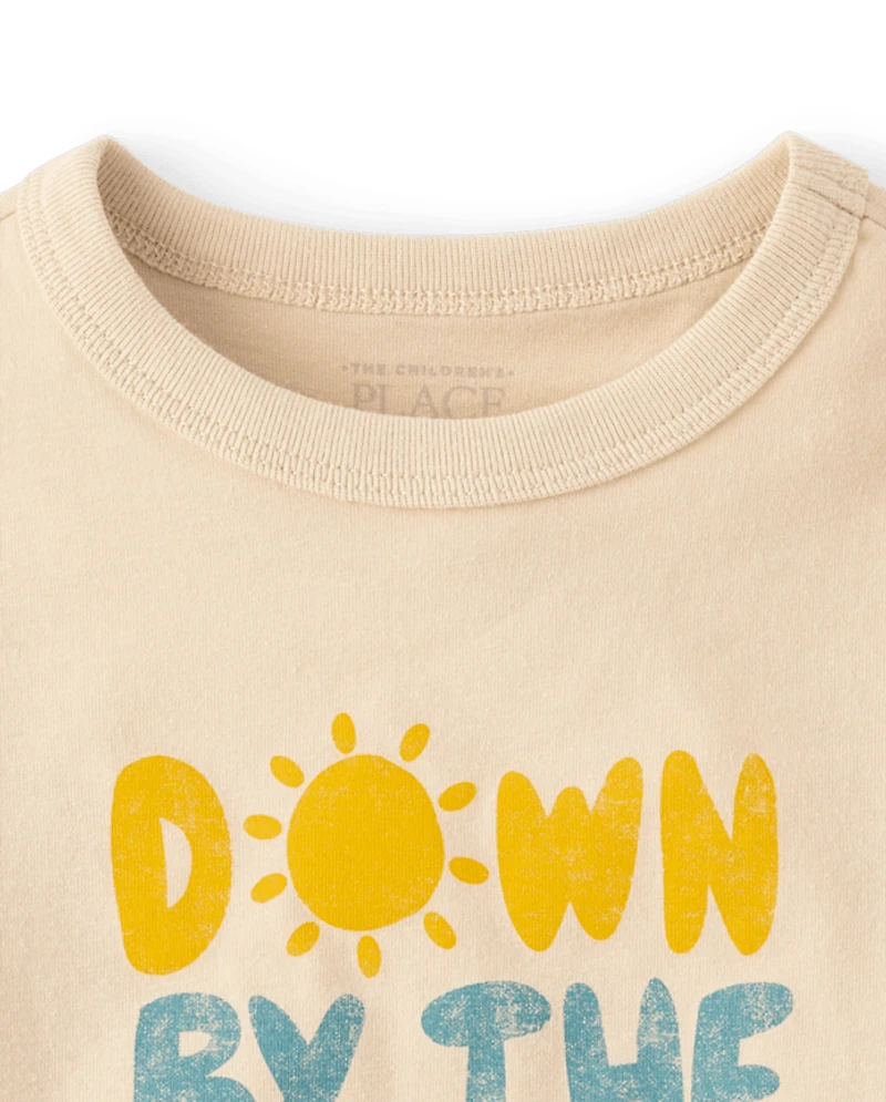 Baby And Toddler Boys Down By The Sea Graphic Tee
