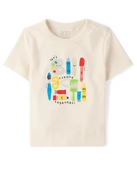 Baby And Toddler Boys Art Supplies Graphic Tee