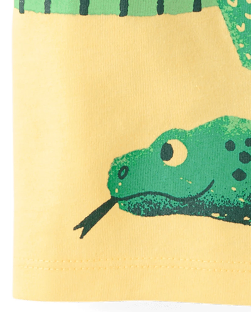 Baby And Toddler Boys Reptile Graphic Tee