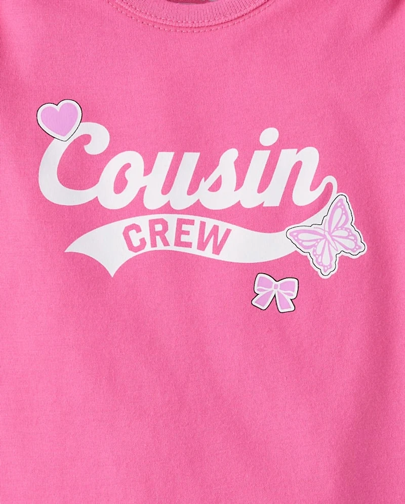 Baby Girls Cousin Crew Graphic Bodysuit