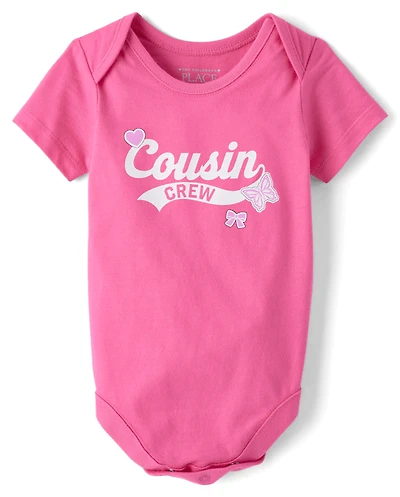 Body graphique pour bébé fille Cousin Crew