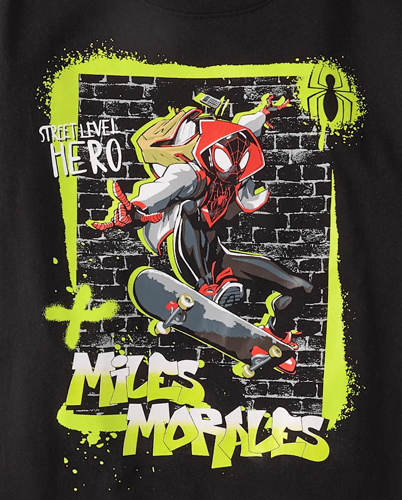Boys Spider-Man™ Miles Morales Graphic Tee