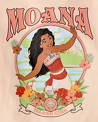 T-shirt graphique floral Moana™ pour filles