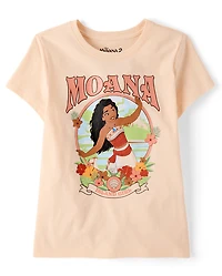 T-shirt graphique floral Moana™ pour filles