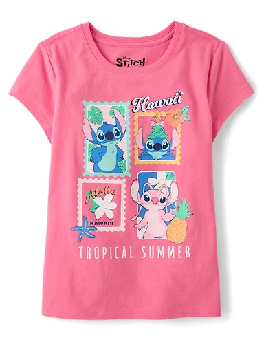 Girls Stitch™ Stamp Graphic Tee