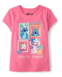 Girls Stitch™ Stamp Graphic Tee