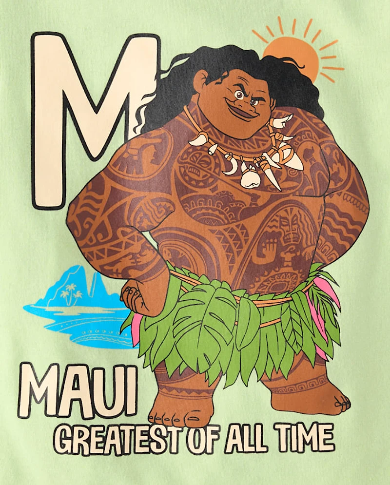 Baby And Toddler Boys Moana™ Maui Graphic Tee