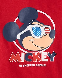 Baby And Toddler Boys Mickey Mouse™ Americana Graphic Tee