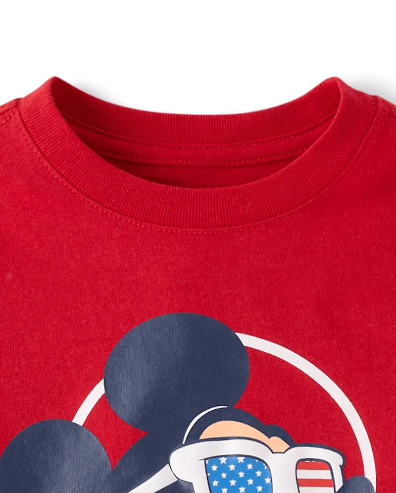 Baby And Toddler Boys Mickey Mouse™ Americana Graphic Tee