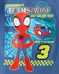 Baby And Toddler Boys Spidey™ Racecar Graphic Tee