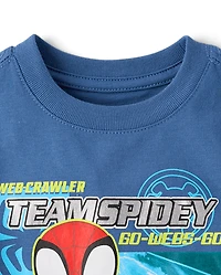Baby And Toddler Boys Spidey™ Racecar Graphic Tee