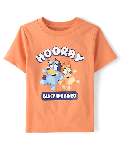 Baby And Toddler Boys Bluey™ Hooray Graphic Tee