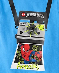 Baby And Toddler Boys Spider-Man™ Camera Graphic Tee