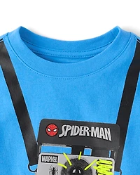Baby And Toddler Boys Spider-Man™ Camera Graphic Tee