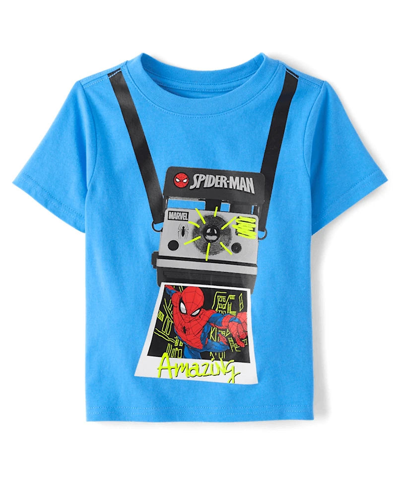 T-shirt graphique Spider-Man™ pour bébés et petits garçons