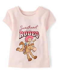 Baby And Toddler Girls Toy Story™ Jessie Rodeo Graphic Tee