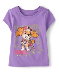 Baby And Toddler Girls Paw Patrol™ Dino Expert Graphic Tee
